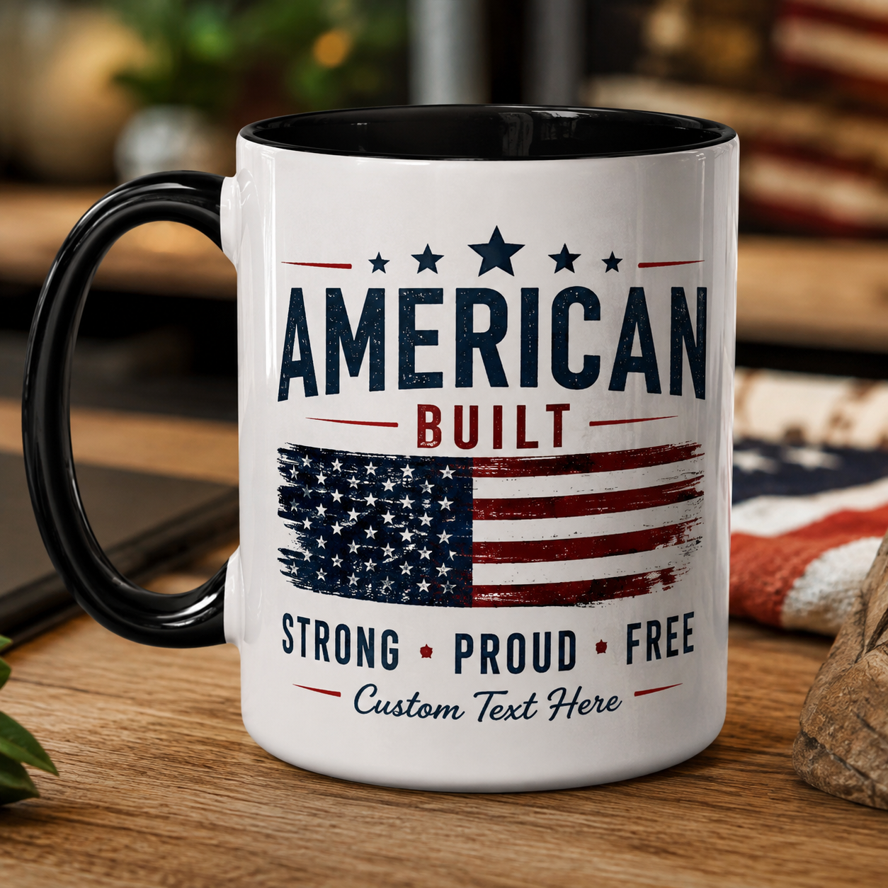 American Built – Custom USA Mug
