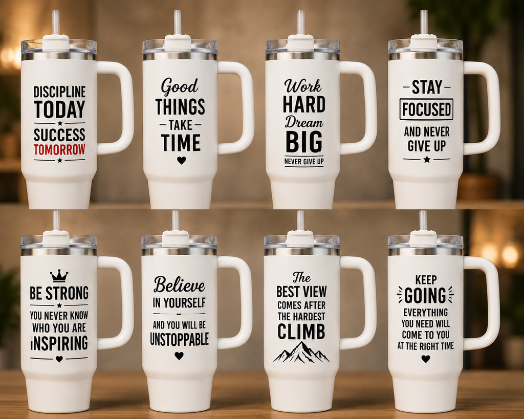 Inspirational Motivational Tumbler – 40oz – Perfect Gift
