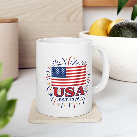 American Built – Custom USA Mug